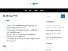 Tablet Screenshot of itsallbinary.com